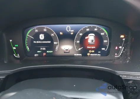 2025 Honda Civic Hybrid Sport Touring z USA, uszkodzony, nr VIN 19XFL4H96SE016404